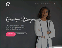 Tablet Screenshot of cjvministries.com